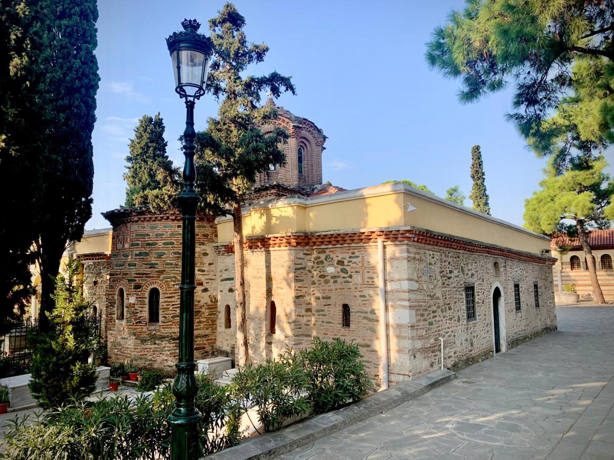 Gemuetliches Appartement In Ano Poli Salonicco Esterno foto