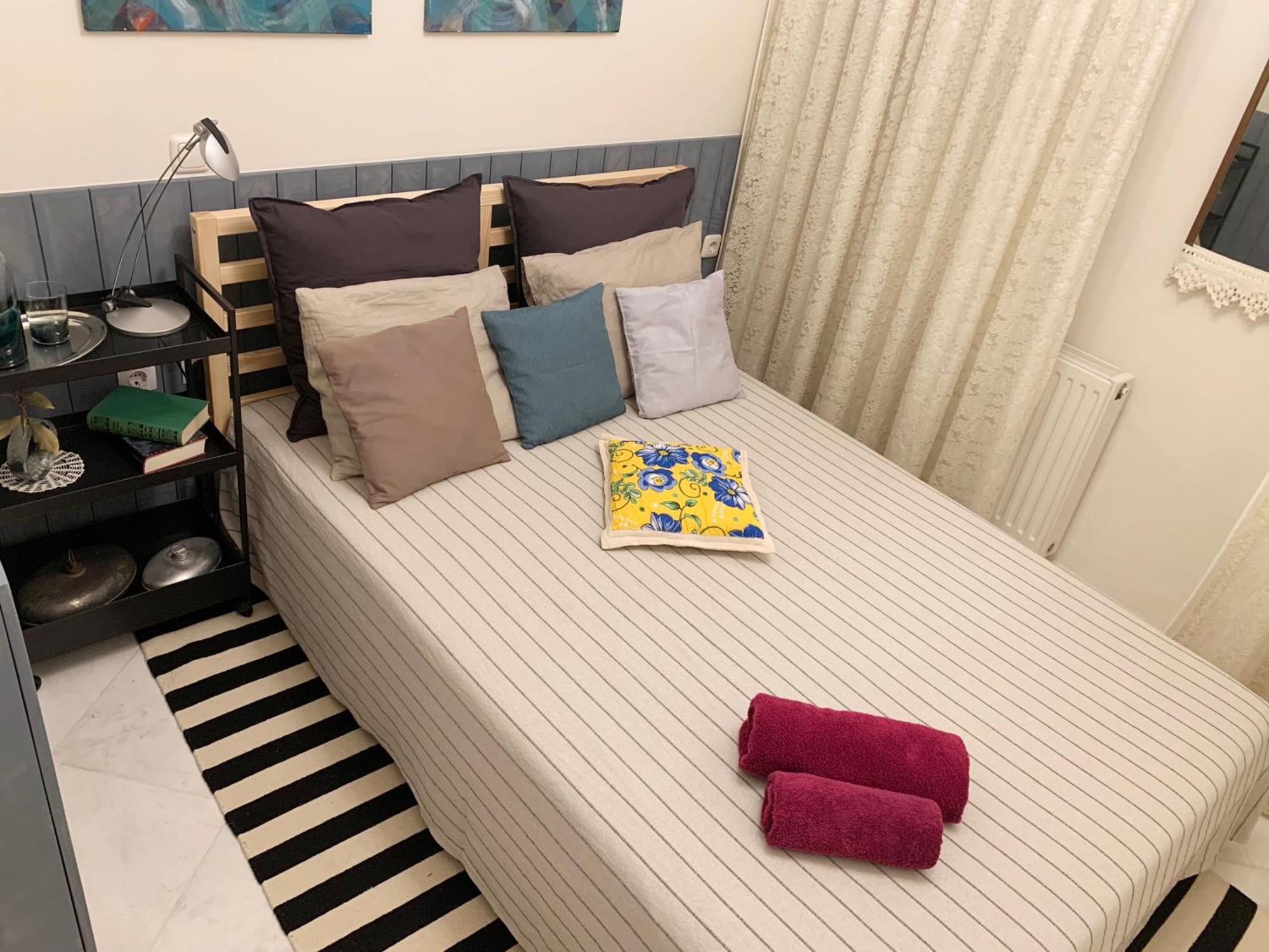 Gemuetliches Appartement In Ano Poli Salonicco Esterno foto