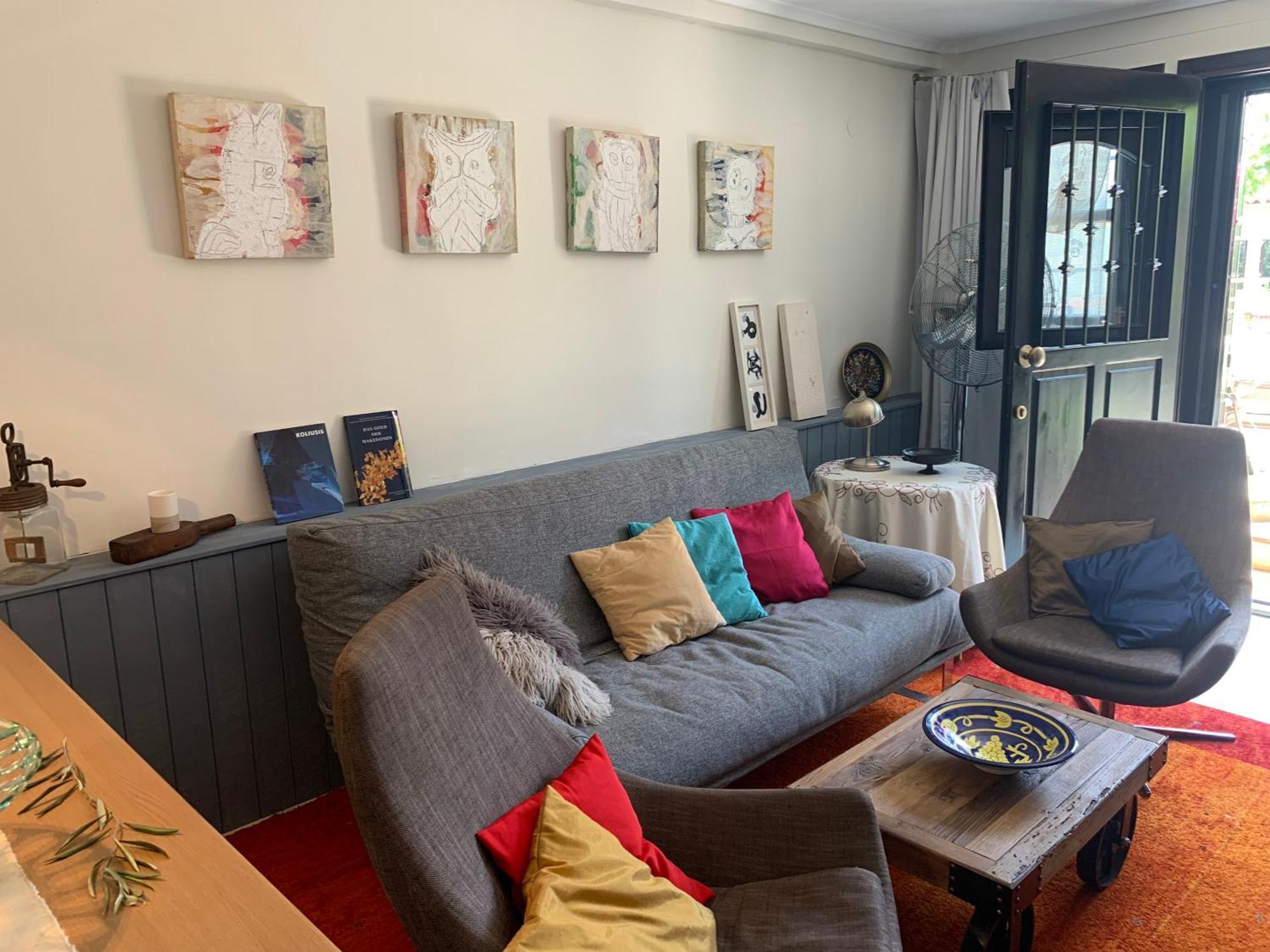 Gemuetliches Appartement In Ano Poli Salonicco Esterno foto