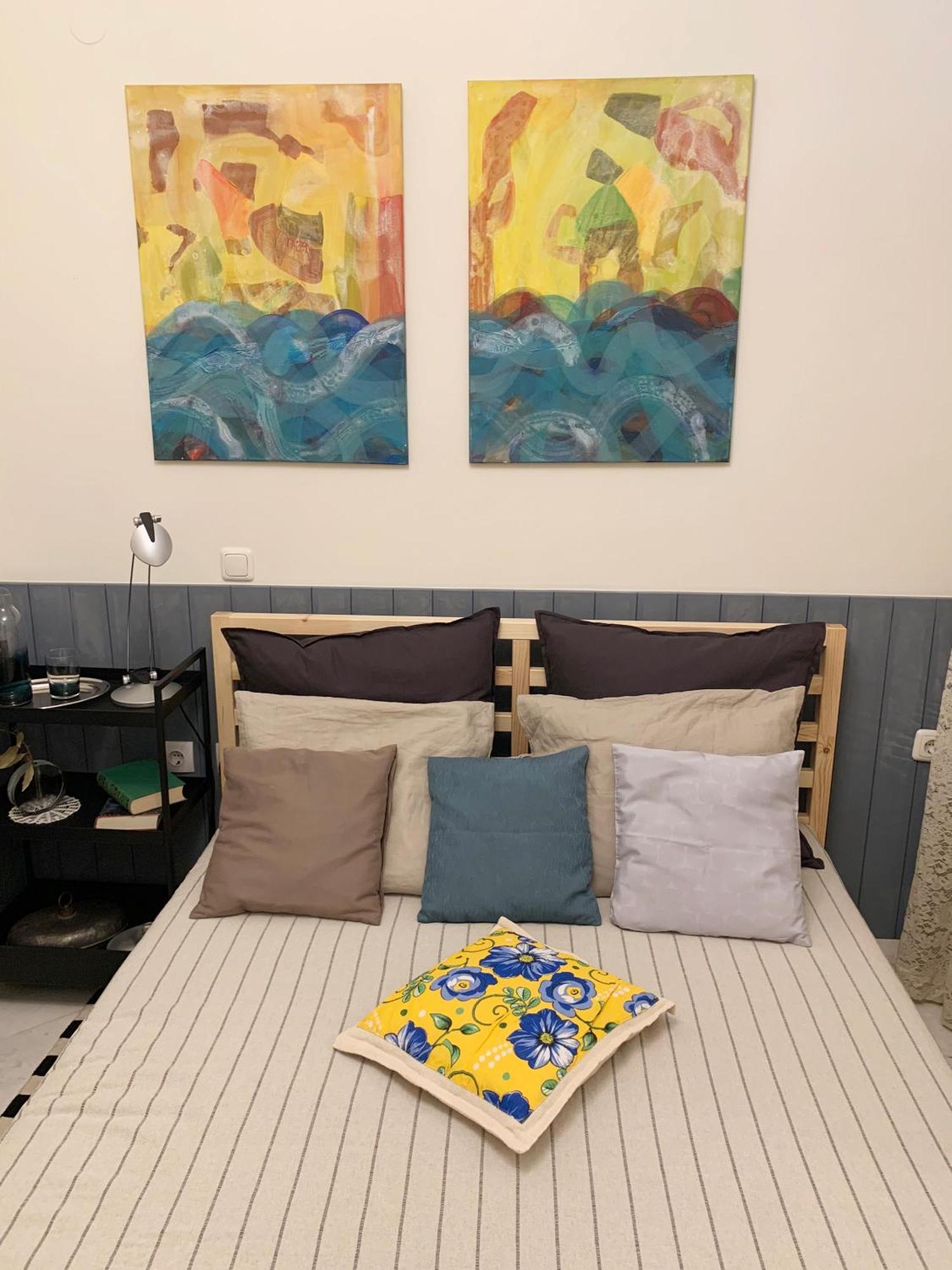 Gemuetliches Appartement In Ano Poli Salonicco Esterno foto