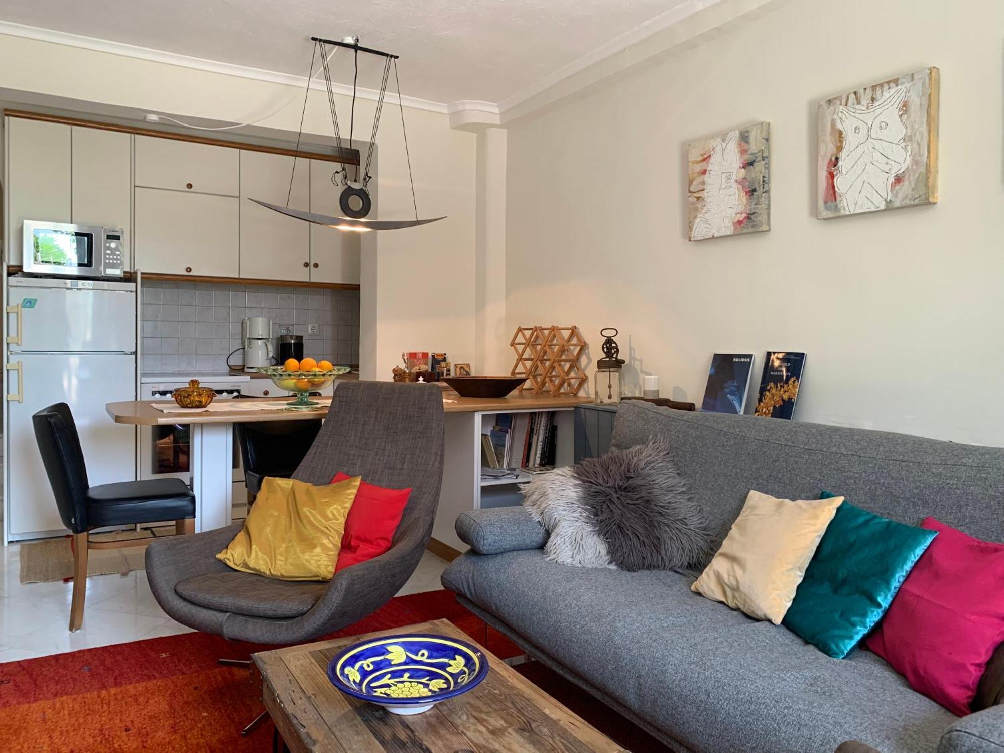 Gemuetliches Appartement In Ano Poli Salonicco Esterno foto