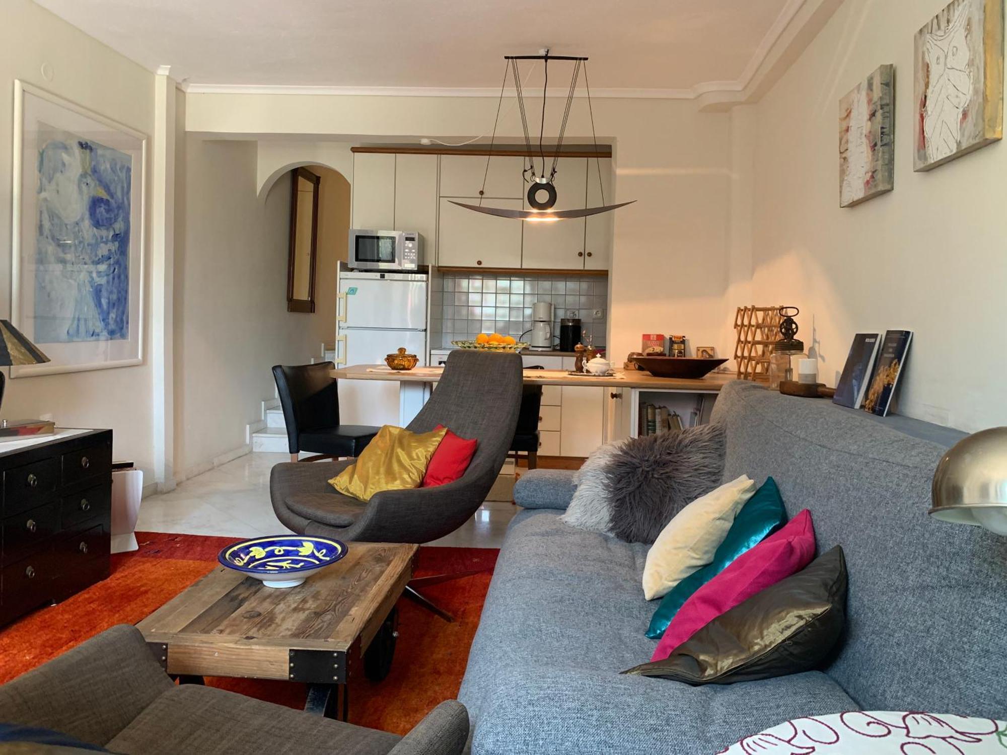 Gemuetliches Appartement In Ano Poli Salonicco Esterno foto